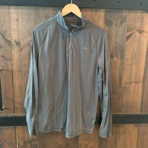 Paradox Merino Blend Long Sleeve Quarter Zip Men's Size L